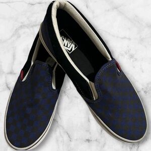 Vans Unisex Off The Wall Checkerboard Slide on Shoes